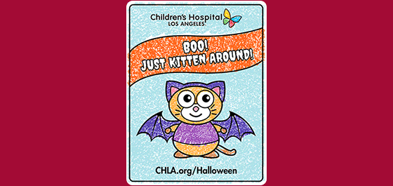 Send a CHLA Patient a Halloween Card