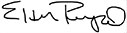 Ellen Pompeo signature