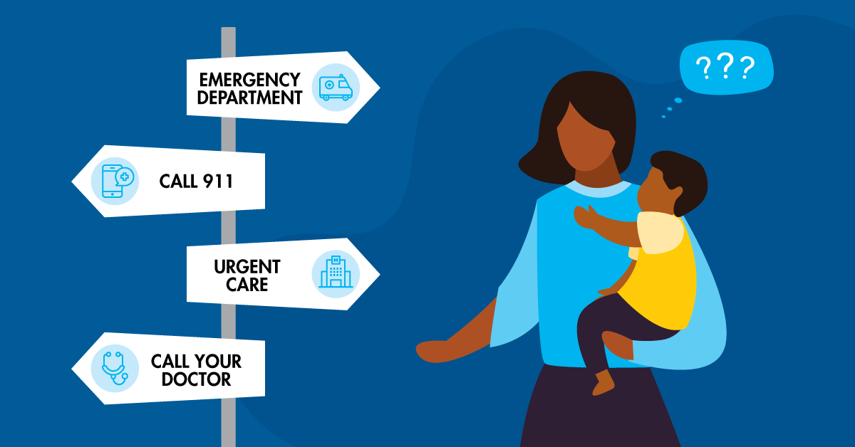 Should You Take Your Child to the Emergency Room, Urgent Care—or Call the Doctor?